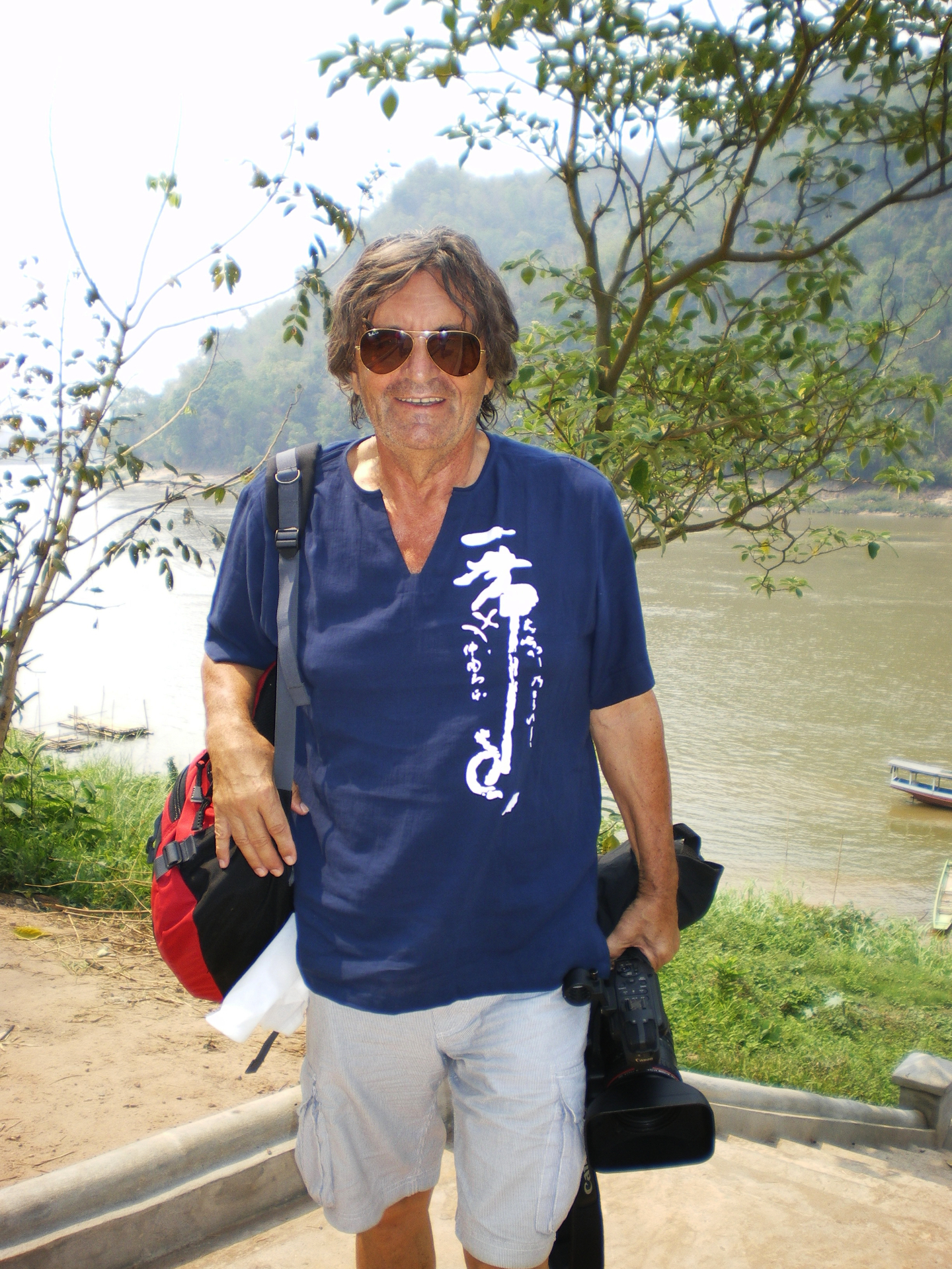 Laos — On the Mekong river