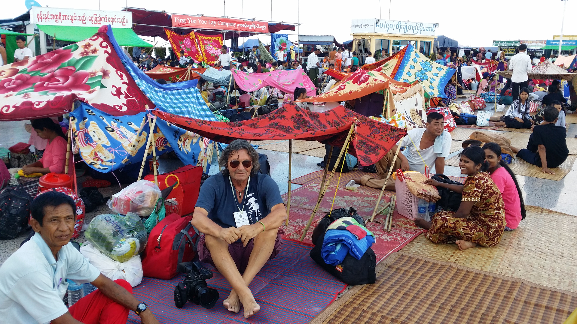 Myanmar — Harbor crossing